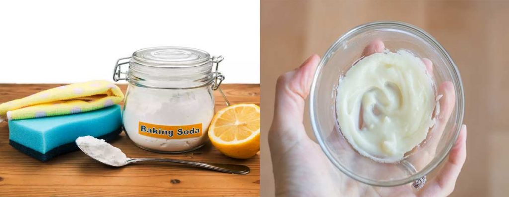 How To Make Lemon and Baking Soda Paste